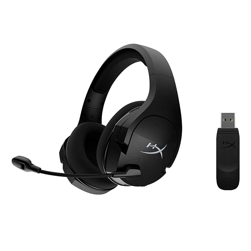 HyperX Cloud Stinger Core Wireless Gaming Headset, for PC, 7.1 Surround Sound, Noise Cancelling Microphone, Lightweight, Black